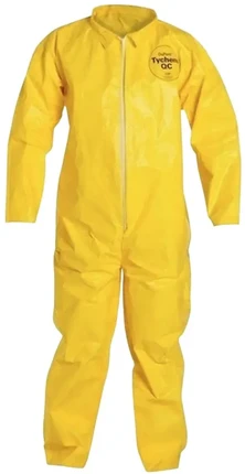 Dupont Tychem 2000 Coveralls with Open Wrists and Ankles