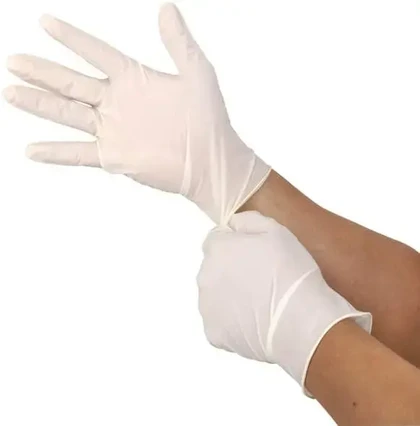 Radians Premium 5 Mil Latex Exam Powder Free Gloves