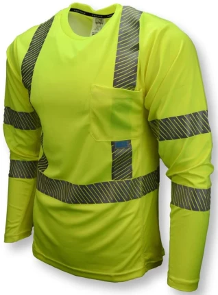 Radians Long Sleeve Moisture Wicking T-Shirt - Type R, Class 3
