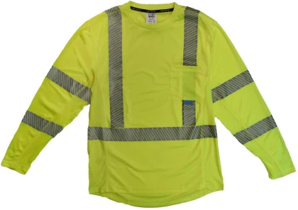Radians Long Sleeve Moisture Wicking T-Shirt - Type R, Class 3