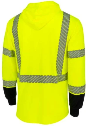 Radians UPF 40 + Long Sleeve T-Shirt with Hood -Moisture Wicking, Birdseye Mesh Cooling Fabric - ...
