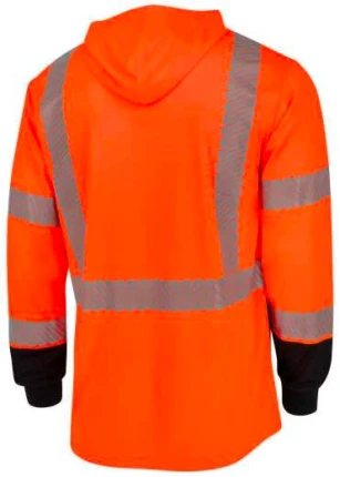 Radians UPF 40 + Long Sleeve T-Shirt with Hood -Moisture Wicking, Birdseye Mesh Cooling Fabric - ...