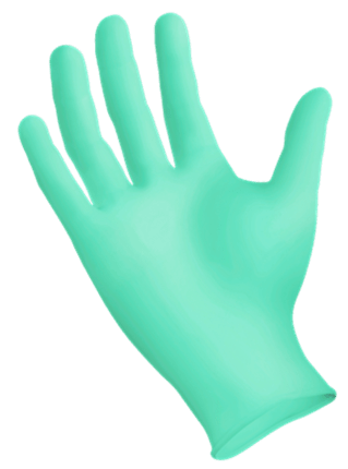Sempermed Eco Friendly Green 3.5 Mil Nitrile Exam Powder Free Gloves