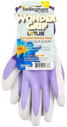 Bellingham Wonder Grip WG522AC Lotus Nitrile Palm Gloves - Assorted Colors