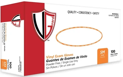 Vanguard Vinyl Exam Powder Free Gloves