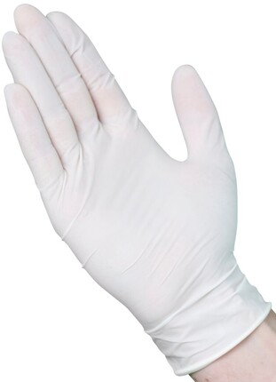 Vanguard Premium 5.5 Mil Latex Exam Powder Free Gloves