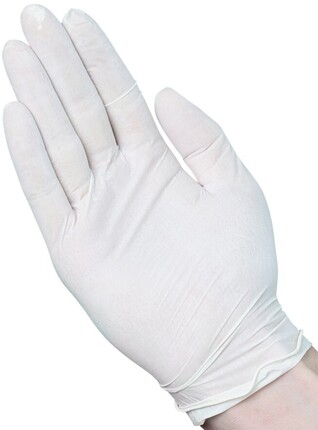 Vanguard Premium 4.5 Mil Latex Powdered Gloves