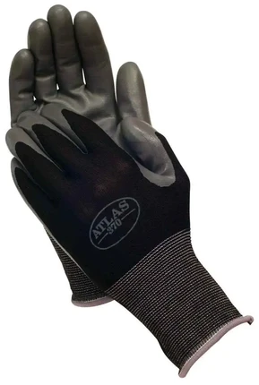 Showa Atlas 370 Black Nitrile Gloves - 4 Pair Pack