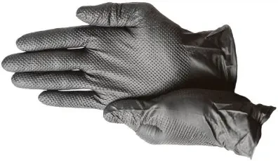 First Glove Diamond Grip Heavy Duty 8 Mil Nitrile Powder Free Gloves