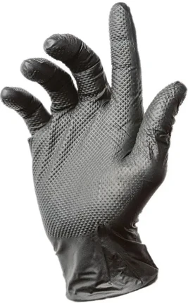 First Glove Diamond Grip Heavy Duty 8 Mil Nitrile Powder Free Gloves