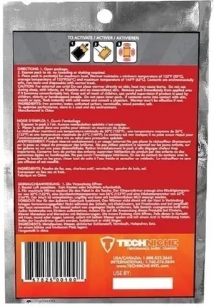 Techniche Heat Pax Air Activated Body Warmer- 40 units