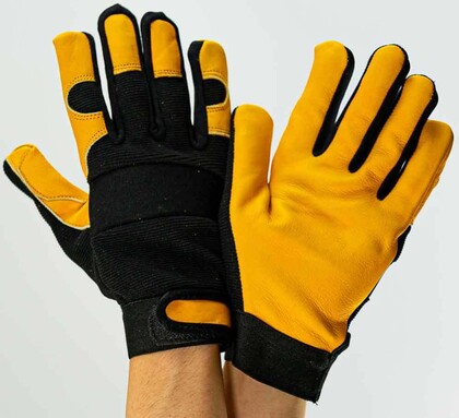 Advanced Gloves BP300 Premium Cowhide Mechanics Gloves