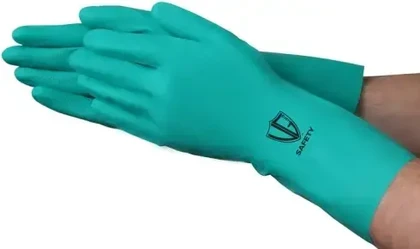 Vanguard 11 Mil Unlined Chemical Resistant Nitrile Gloves