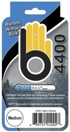 Bellingham C4400 Moisture Wicking Thermal Gloves With CoolMax