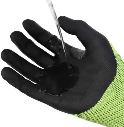 DeWalt DPG833 Hi-Vis HPPE Touchscreen Gloves - Cut Level A2