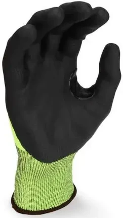 DeWalt DPG833 Hi-Vis HPPE Touchscreen Gloves - Cut Level A2