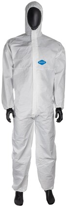 Liberty Glove Permagard II E18127 50gm Microporous Coveralls with Hood and Elastic Cuffs