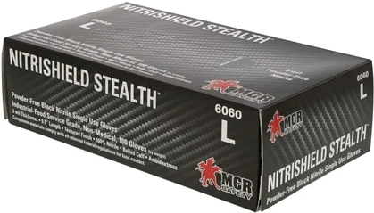 MCR Safety Memphis 3 Mil NitriShield Nitrile Powder Free Gloves