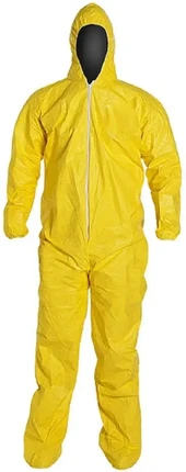 DuPont TyChem 2000 Coveralls with Hood & Boots #QC122S