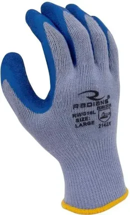 Radians RWG16 Crinkle Latex Palm Coated Gloves
