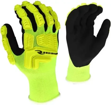 Radians RWG21 Hi Vis Work Gloves with TPR