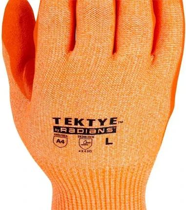 Radians RWG703 TEKTYE Hi Vis Gloves - Cut Level A4