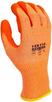 Radians RWG703 TEKTYE Hi Vis Gloves - Cut Level A4
