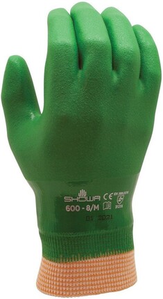 Showa Atlas 600 Vinylove Chemical Resistant Gloves