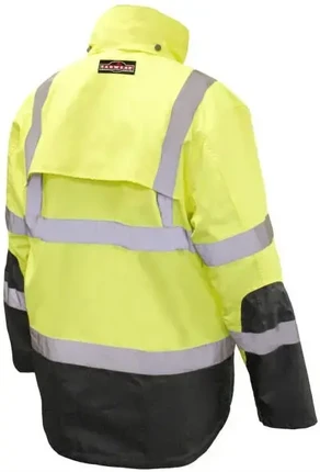 Radians SJ410B-3ZGS Three-in-One Hi Vis Weatherproof Parka Jacket