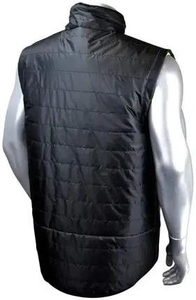 Radians SJ510X-3ZGS Quilted Reversible Hi Vis Jacket with Zip-Off Sleeves X-Back