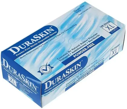 Duraskin Economy 3.5 Mil Nitrile Powder Free Gloves