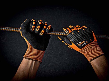 Cordova Ogre-Flex 7734 Sandy Nitrile Industrial Impact Gloves