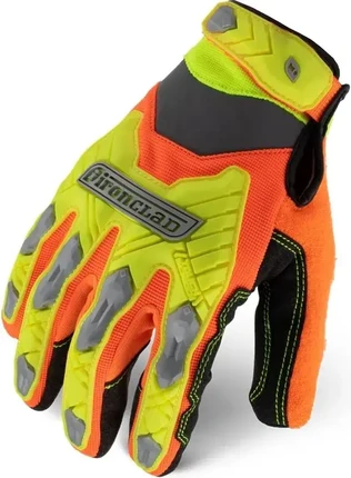 Ironclad IEX-HZI Command Impact Hi Vis Touchscreen Gloves