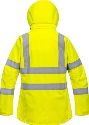 Portwest Ladies Hi Vis Waterproof Jacket