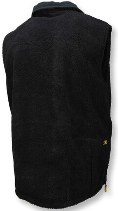DeWalt Unisex Heated Reversible Fleece Kitted Black Vest