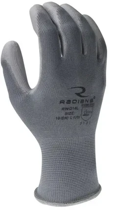 Radians RWG14 PU Palm Coated Gloves