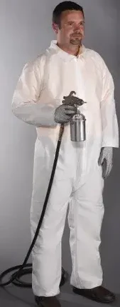 West Chester 42 GSM SMS Coveralls with Elastic Wrists & Ankles