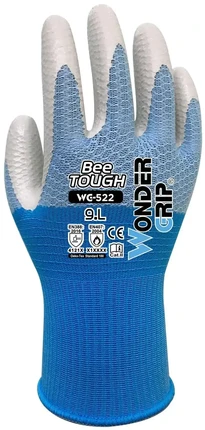 Wonder Grip WG-522W Bee Tough Nitrile Coated Gloves