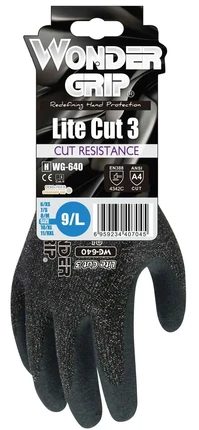 Wonder Grip WG-640 LITECUT 3 Gloves - Cut Level A4