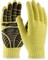 PIP Kut Gard 08-K300PS Kevlar Gloves with PVC Tiger Paw Grip - ANSI Cut Level A2
