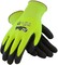PIP G-Tek 16-340 Hi Vis Polykor Blended Double-Dipped Nitrile Coated Cut Level 5 Gloves With Micr...
