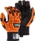 Majestic 21242 Knucklehead X10 Armor Skin Mechanics Hi Vis Gloves with Impact Protection