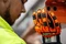 Majestic 21242 Knucklehead X10 Armor Skin Mechanics Hi Vis Gloves with Impact Protection