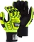 Majestic 21242 Knucklehead X10 Armor Skin Mechanics Hi Vis Gloves with Impact Protection