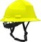 PIP Kilimanjaro ANSI Type II Full Brim Non-Vented Safety Helmets with 4-Point Chinstrap
