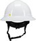PIP Kilimanjaro ANSI Type II Full Brim Non-Vented Safety Helmets with 4-Point Chinstrap