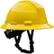 PIP Kilimanjaro Type II Full Brim Hard Hat with with 4-Point Textile Suspension and Vented Wheel ...