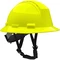 PIP Kilimanjaro Type II Full Brim Hard Hat with with 4-Point Textile Suspension and Vented Wheel ...