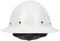 PIP Wolfjaw Full Brim Smooth Dome Hard Hat 8-Point Riveted Suspension and Wheel-Ratchet Adjustmen...