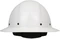 PIP Wolfjaw Full Brim Smooth Dome Hard Hat 8-Point Riveted Suspension and Wheel-Ratchet Adjustmen...